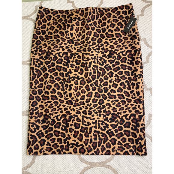 Lord & Taylor Dresses & Skirts - Lord & Taylor toasted coconut midi pencil skirt, NWT, size 16, MSRP $80